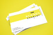 Renard Charlot Business Card, a Business Card Template by D | S Creative Design (Thumbnail 4 of 5)