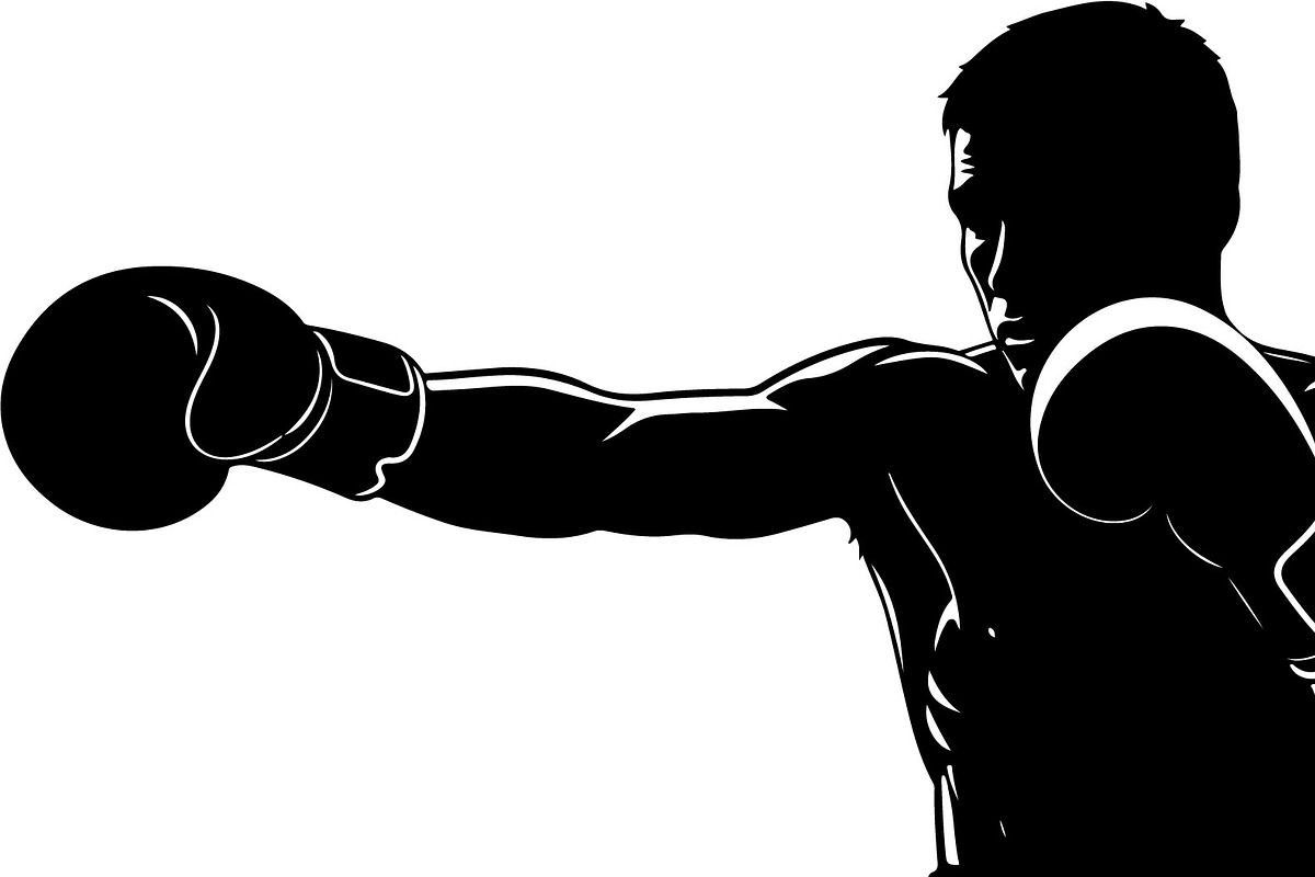 Boxing Fighter Silhouette Bundle, an Illustration by Designs_River (Photo 23 of 31)