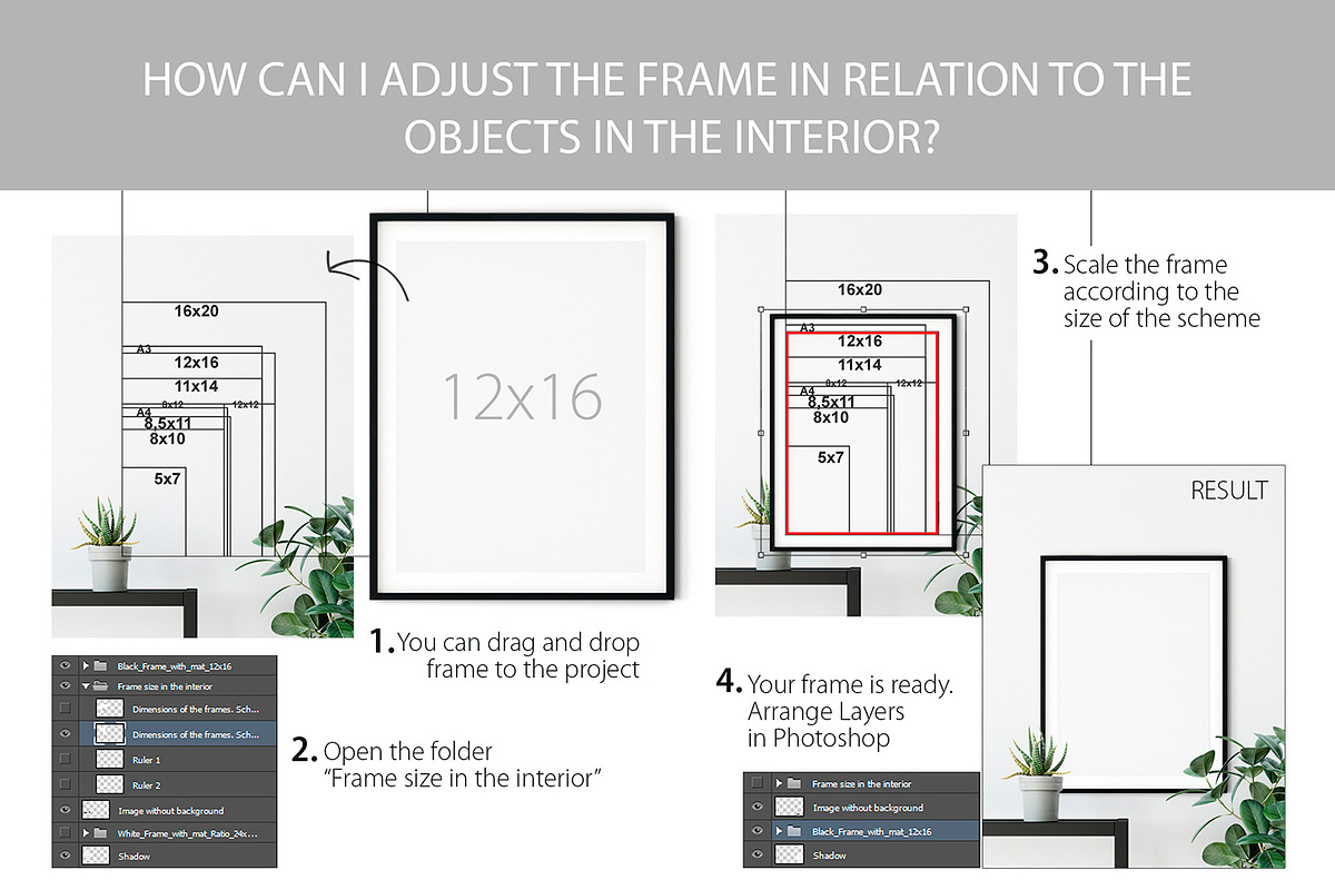 Frames & Walls Scandinavian Bundle, a Household Mockup by Yuri-U (Photo 36 of 38)