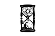 Celestial Sun Moon Hourglass Bundle, an Illustration by Gaye Art (Thumbnail 19 of 31)