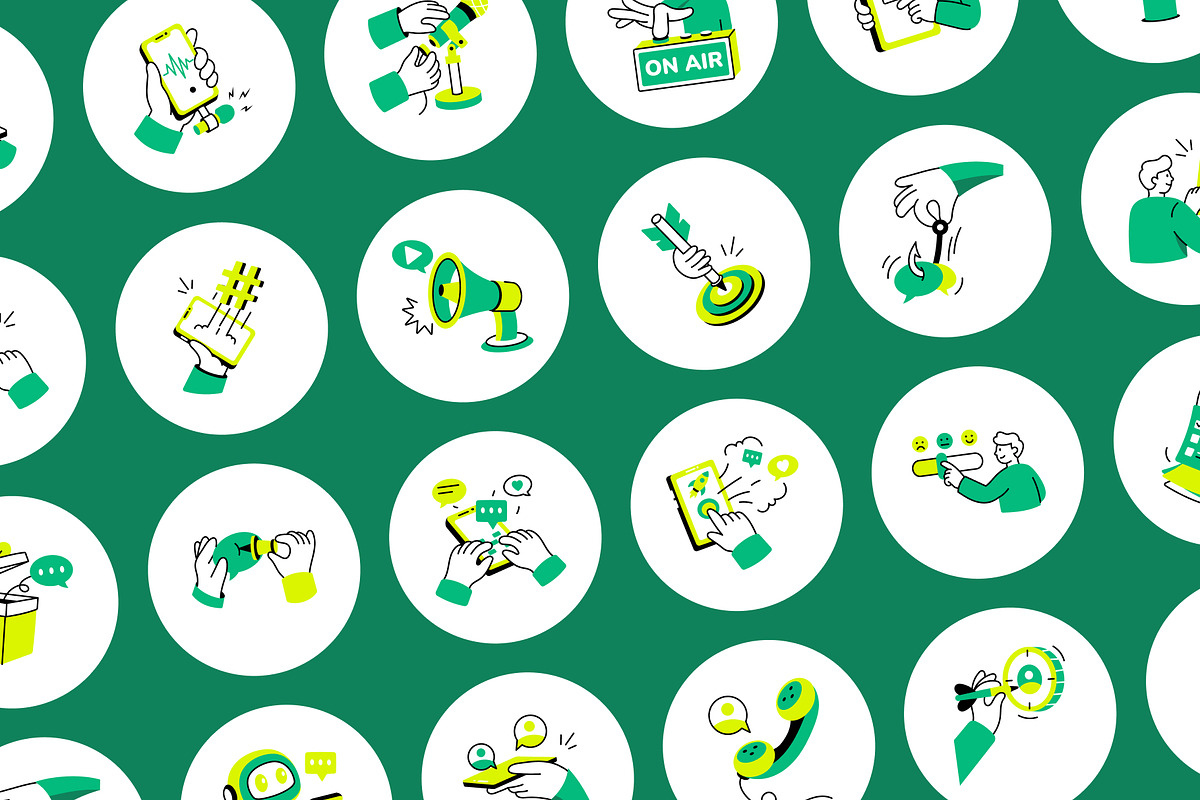 Animated Marketing & Growth Icons, a Duotone Icon by Prosymbols (Photo 3 of 4)