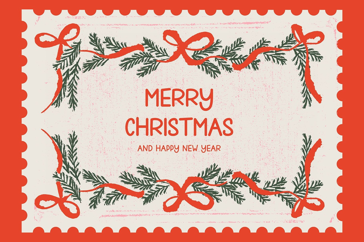 Christmas Winter Font, a Handwritten Font by MyFontsShop (Photo 9 of 9)