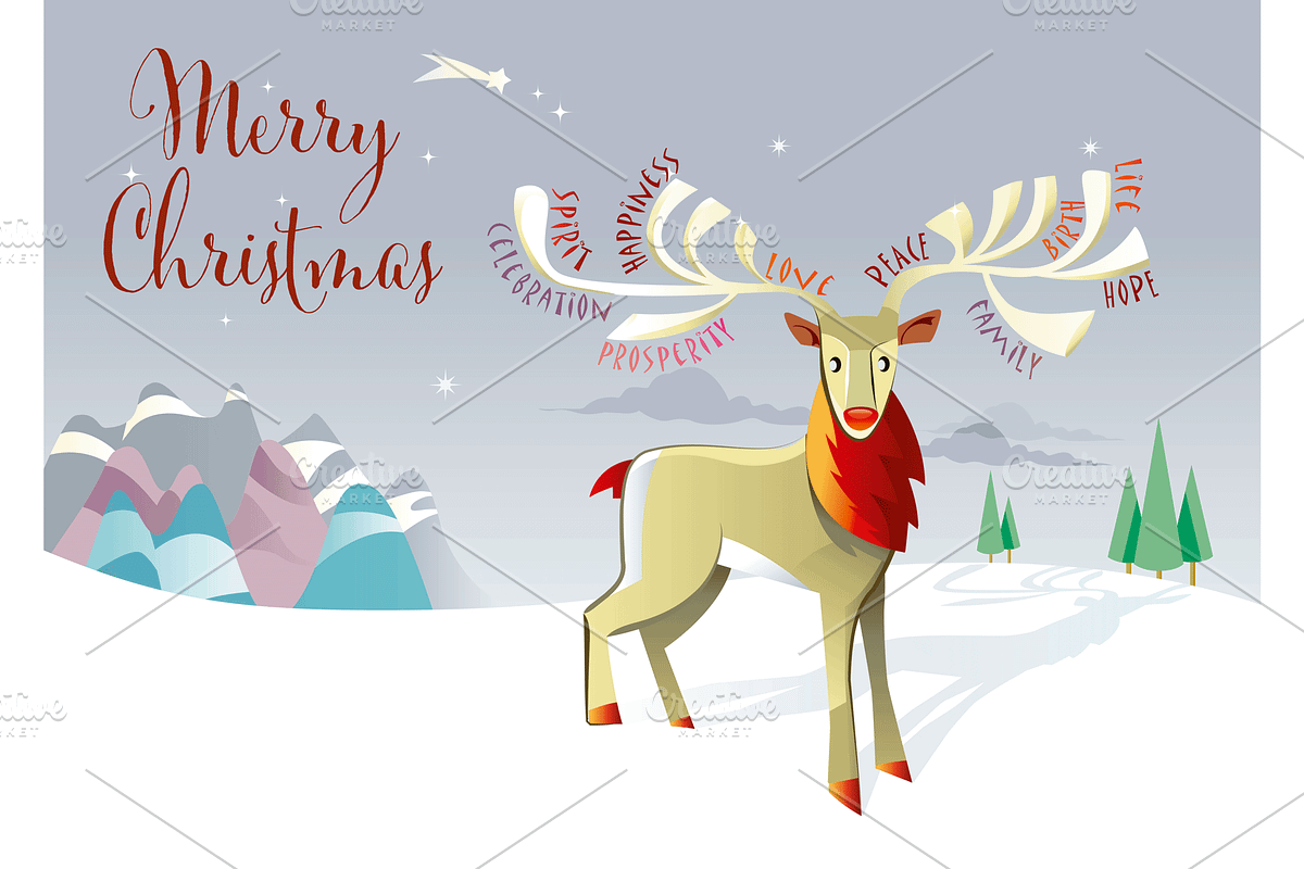 Christmas Cards and Banners Bundle, a Seasonal Illustration by ÁRTICA (Photo 3 of 19)