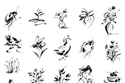 Pixel Spring: 120 Elements Pack, a Decorative Illustration by Veyla (Thumbnail 6 of 16)