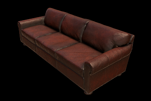 Classic Leather Sofa