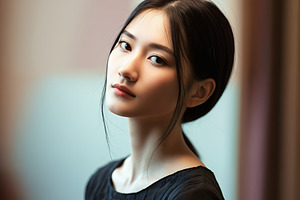 Portrait, a Person Photo by h.utomo