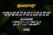 Rhodeport, a Font by Omotu Studio (Thumbnail 10 of 11)