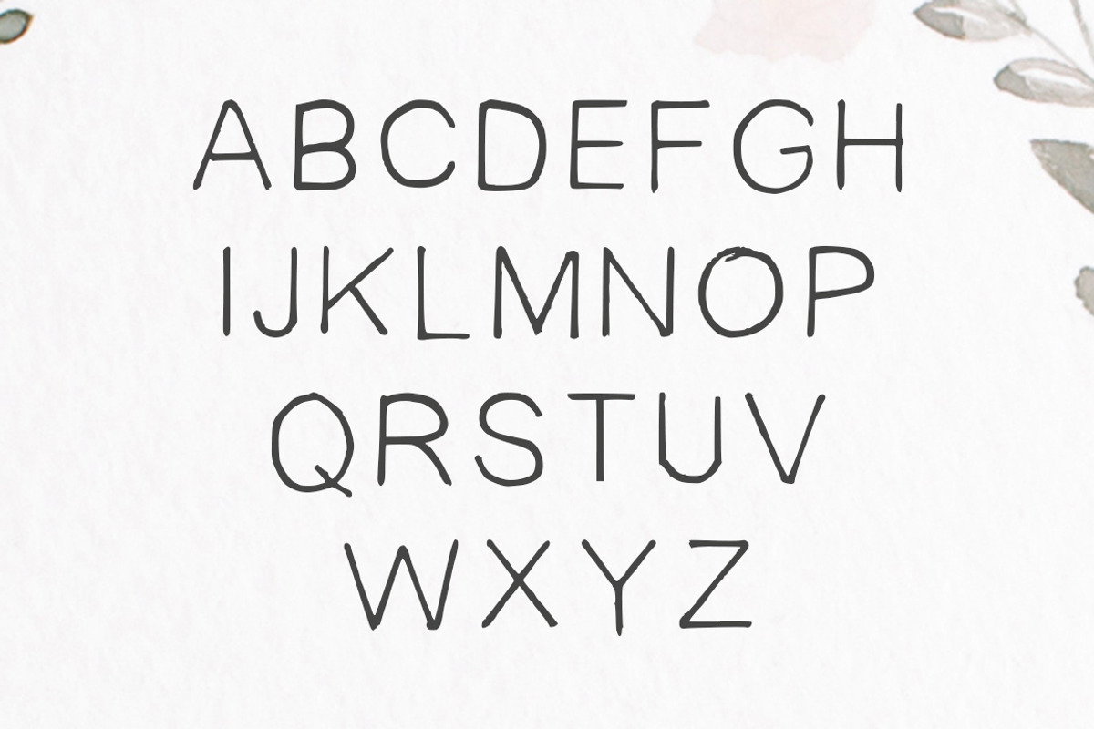 Habel Handmade Duo Font preview 3