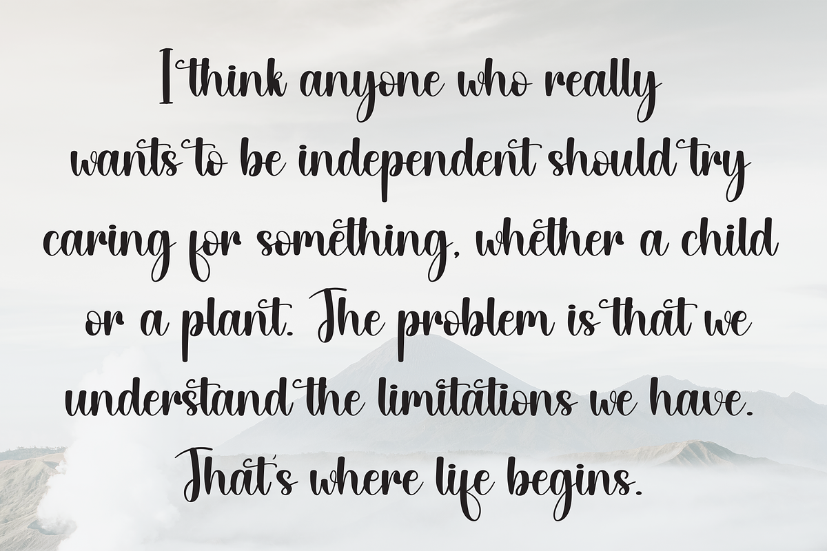 Batteries | Script Font, a Handwritten Font by Scratchones (Photo 6 of 9)