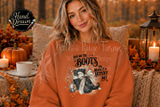 Witchy boots with bow, a Seasonal Illustration by Willow Paige Farms (Thumbnail 5 of 10)