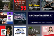 Faith Canva Social Media Templates, a Social Media Template by Mike Brennan Art & Design (Thumbnail 1 of 3)