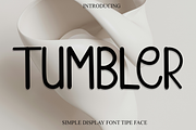 Tumbler, a Script Font by FreshTypeINK (Thumbnail 1 of 8)