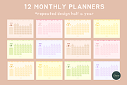 Cute Pastel 2022 Calendar & Planner, an Education Illustration by Clairee Design Studio (Thumbnail 7 of 13)