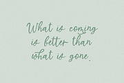 North Avenue Script, a Script Font by Beck McCormick (Thumbnail 2 of 10)