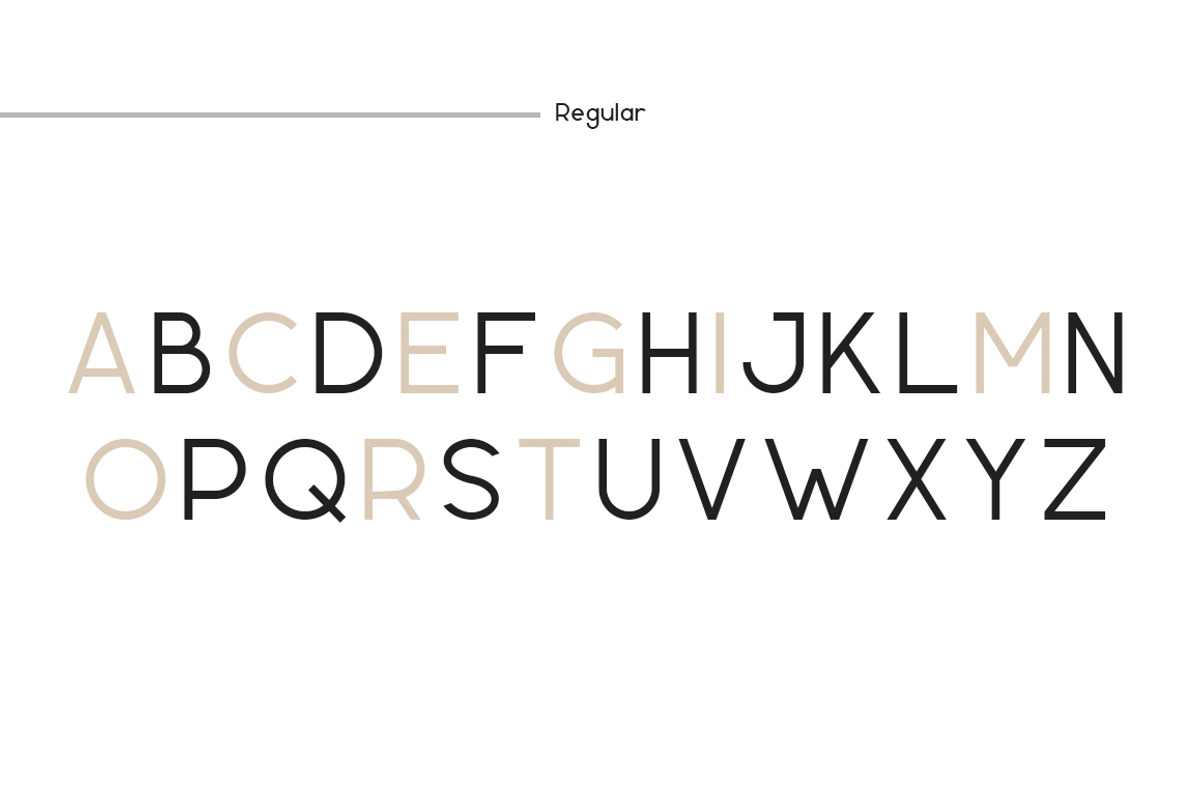 Geometrica Sans - Type Family, a Sans Serif Font by BorisG (Photo 10 of 14)
