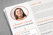 Creative Resume Template, a Resume Template by Visual Impact (Thumbnail 2 of 3)