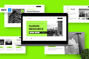 Human Resource - Business Keynote, a Presentation Template by Deepslide Studio