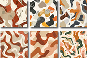 Organic Shapes Seamless Pattern, a Pattern Graphic by DreamCafeArt (Thumbnail 6 of 7)