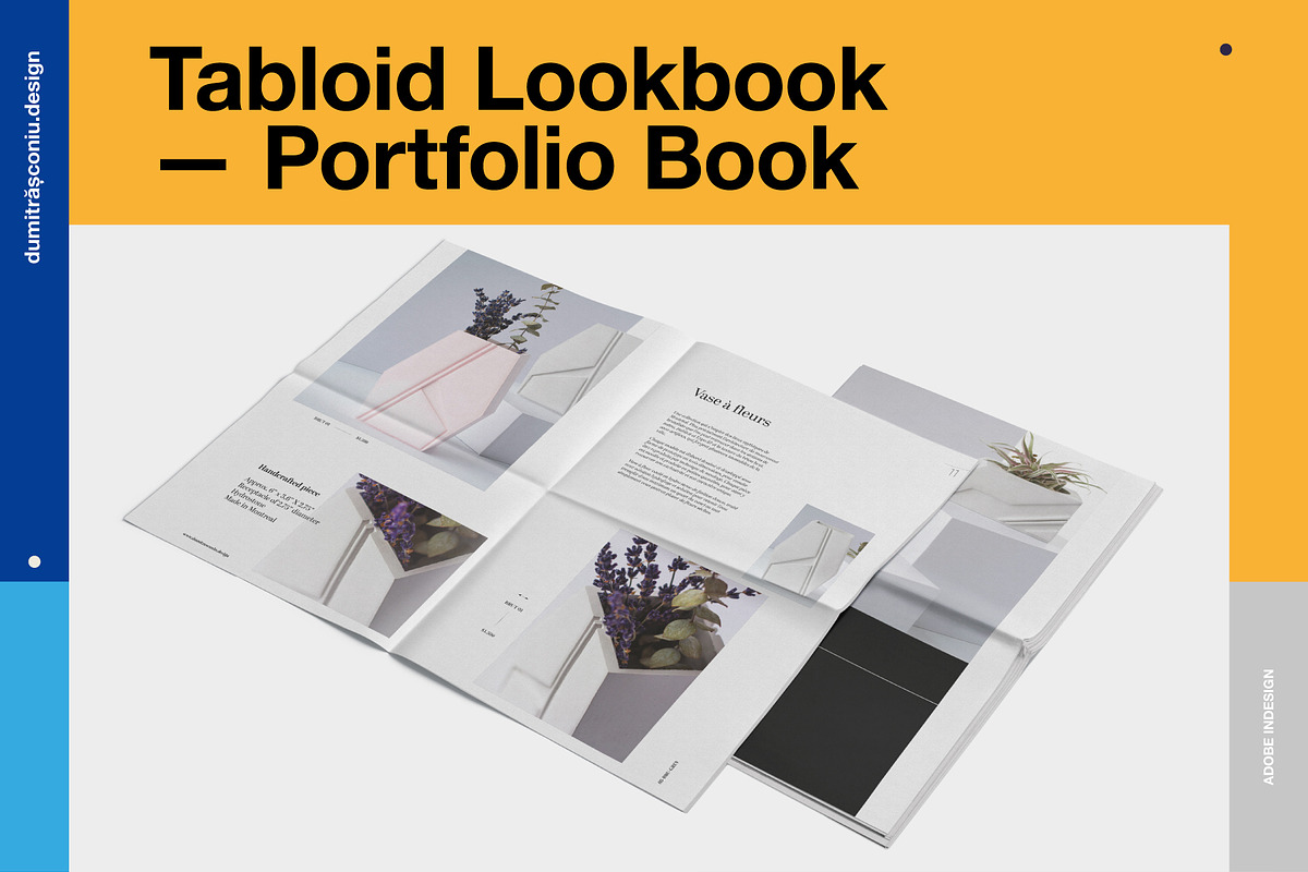 Tabloid Lookbook / Portfolio, a Brochure Template by dumitrasconiu.design (Photo 1 of 5)