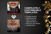 Holidays Instagram Medspa Templates, a Social Media Template by DesignsbyMariaStudio (Thumbnail 4 of 10)