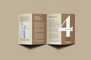 4 Fold DL Brochure Mockup - 8 Views, an Advertising Mockup by Illusiongraphic (Thumbnail 4 of 20)
