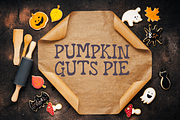 Vintage Horror is a Halloween font, a Handwritten Font by Brown Cupple (Thumbnail 7 of 9)