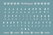 BRAVE-VIKING OTF font, a Symbol Font by Zimages (Thumbnail 6 of 9)