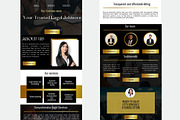 lawyer kanding page Canva, a Landing Page Template by Amiraliya (Thumbnail 6 of 8)