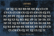 Braysilk Typeface, a Blackletter Font by alit design (Thumbnail 18 of 22)