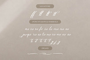 Bittenong Cenduin Modern Calligraphy, a Script Font by Denustudios (Thumbnail 12 of 13)