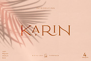 Elegant Karin - Stylish Typeface, a Serif Font by Kaligra.co (Thumbnail 3 of 28)