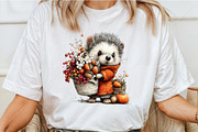 Whimsical Woodland Fall Animals PNG, a Seasonal Illustration by Canvas Craft (Thumbnail 6 of 10)