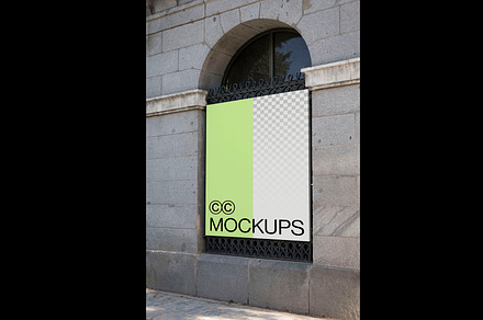 Street Poster Mockup P003