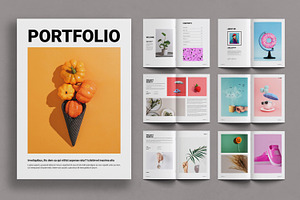 Photography Portfolio, a Magazine Template by ContestDesign