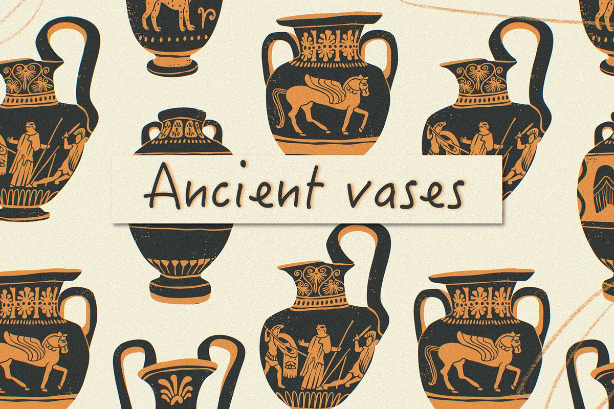Ancient vases, an Object Graphic by Twisted Tail (Photo 1 of 5)