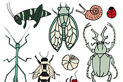 Insects, an Illustration by Valeri Nick (Thumbnail 2 of 5)