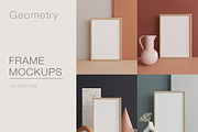 Frame Mockup Kit Geometry, a Product Mockup by MockupsMarket (Thumbnail 9 of 9)