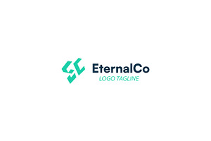 EC Letter Logo Design - Minimalist, a Branding & Logo Template by Sagar Gabol