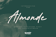 Almonde - Modern Signature Font, a Script Font by Graphicfresh (Thumbnail 1 of 6)