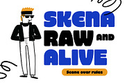 Retro Sans - Chunky Huskey, a Sans Serif Font by Novitype (Thumbnail 4 of 10)