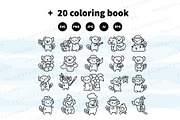 Kawaii Axolotl Jungle Adventure, a Seasonal Illustration by Palau (Thumbnail 11 of 12)