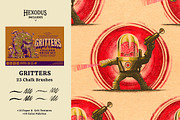 Hexodus - Brush & Texture Bundle, a Brush Add-On by G.A.R.M. Company (Thumbnail 5 of 7)