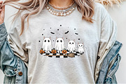 Ghost Spooky Cat Pumpkin Halloween P, an Illustration by Sublimation Artist (Thumbnail 5 of 9)