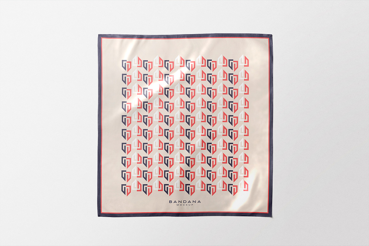 Bandana Mockup, a Product Mockup by PixelVoyager (Photo 3 of 7)
