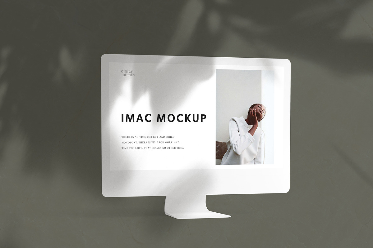 Imac mockups - scene creator, a Product Mockup by Digital Breath templates (Photo 3 of 6)