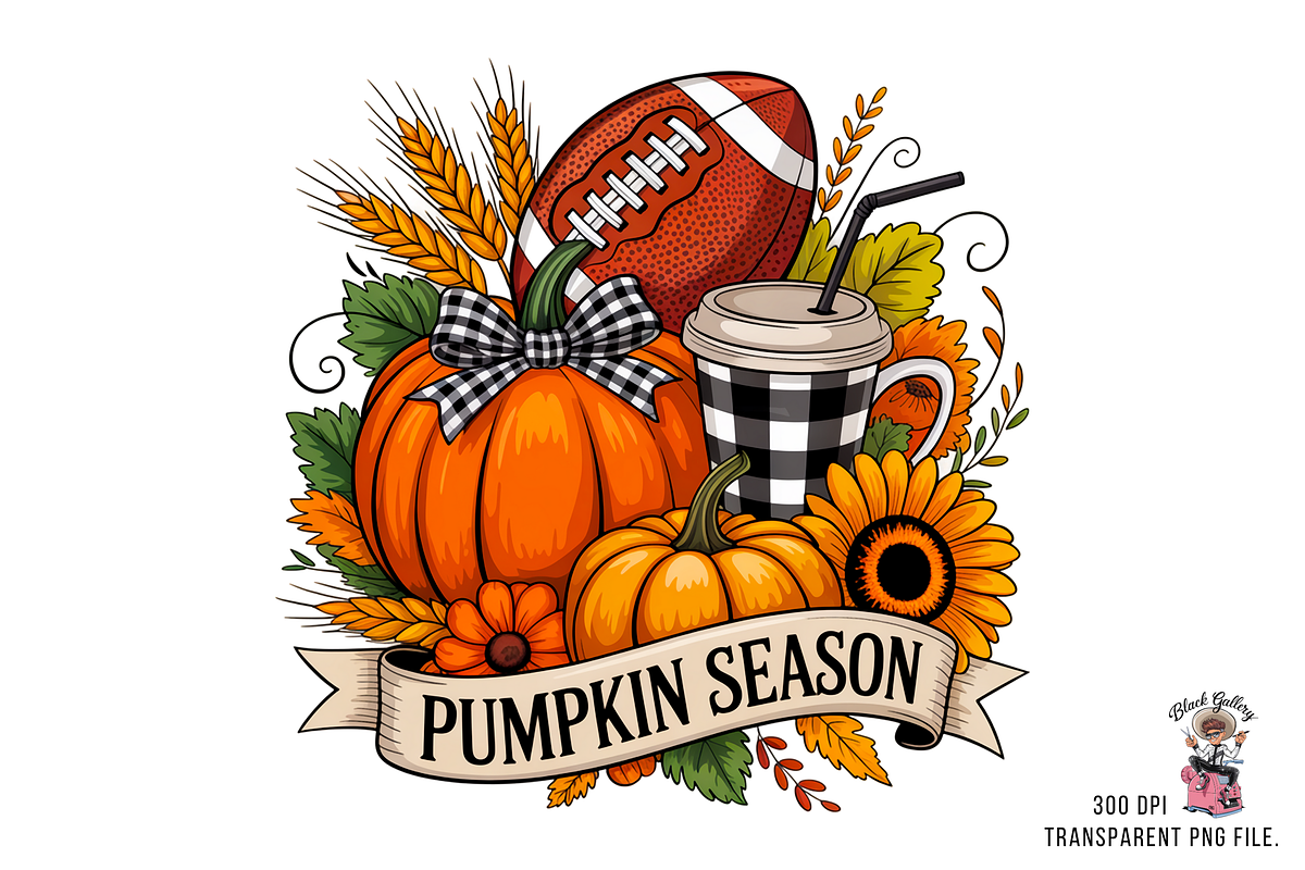 10 Fall Harvest, Autumn Decor PNG, an Illustration by Clipart Bloom (Photo 8 of 11)