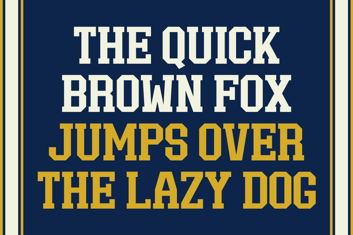 Sporte College - A Classic Slab, a Serif Font by Marvadesign (Photo 6 of 7)