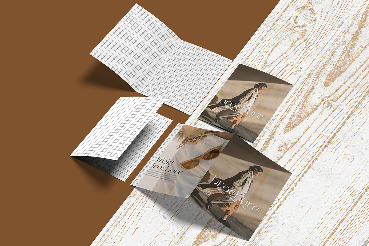 A4/A5 Bifold Brochure Mockup Kit, a Books & Magazine Mockup by Jestdio (Photo 2 of 13)