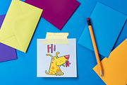 Spring and Flowers vector stickers, an Illustration by Zooza Art (Thumbnail 6 of 6)