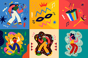 Brazil Carnival collection, an Object Illustration by MoleskoStudio (Thumbnail 12 of 15)